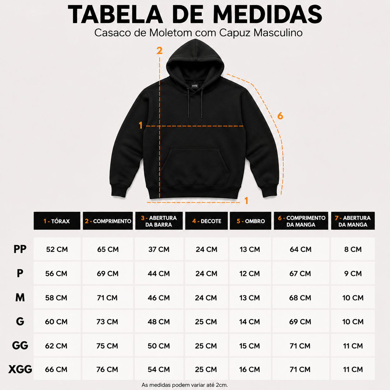 Moletom Canguru Masculino