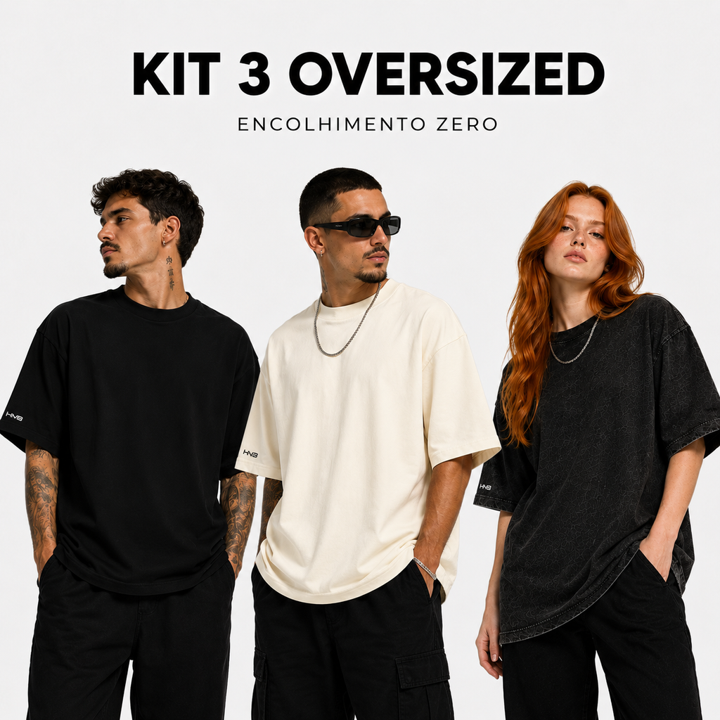 Kit 3 Oversized Basic HVB