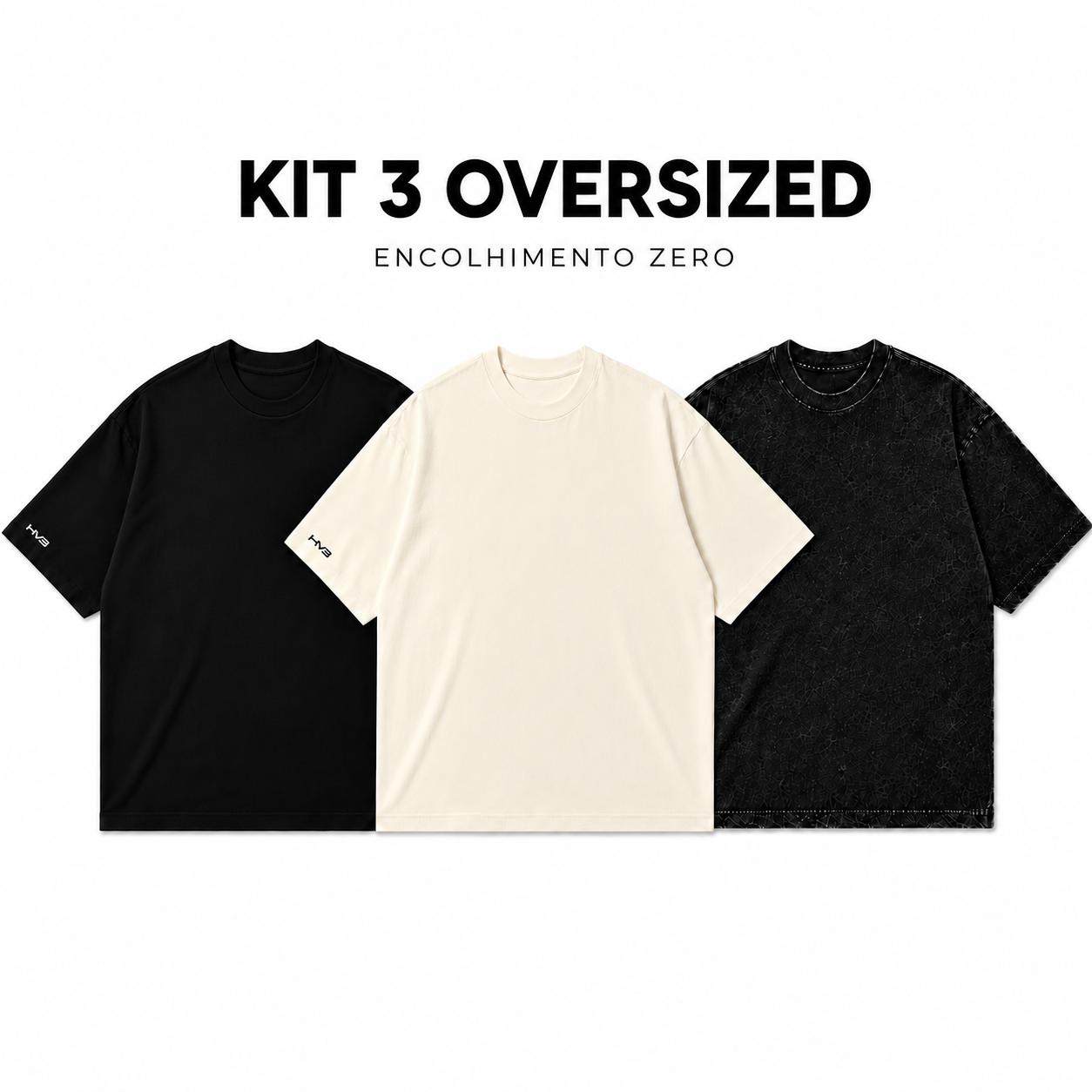 Kit 3 Oversized Basic HVB