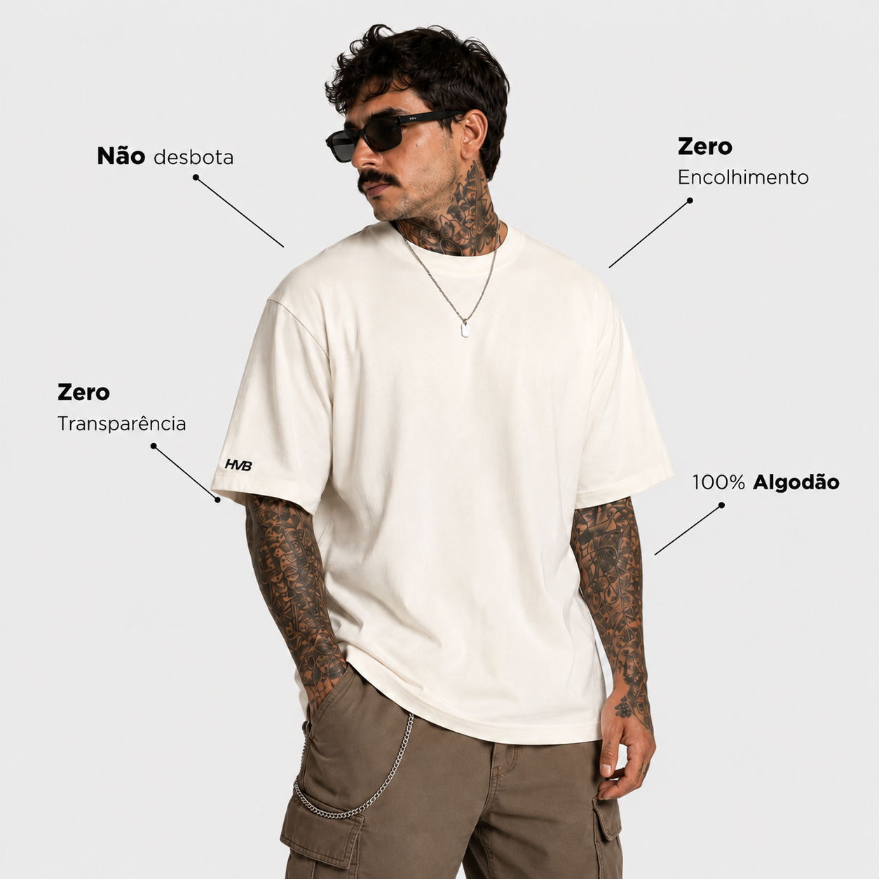 Camiseta Basic HVB Lisa